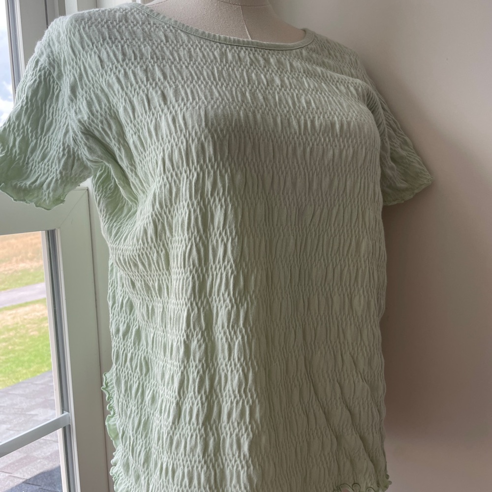 Beautiful Greenwash Blouse